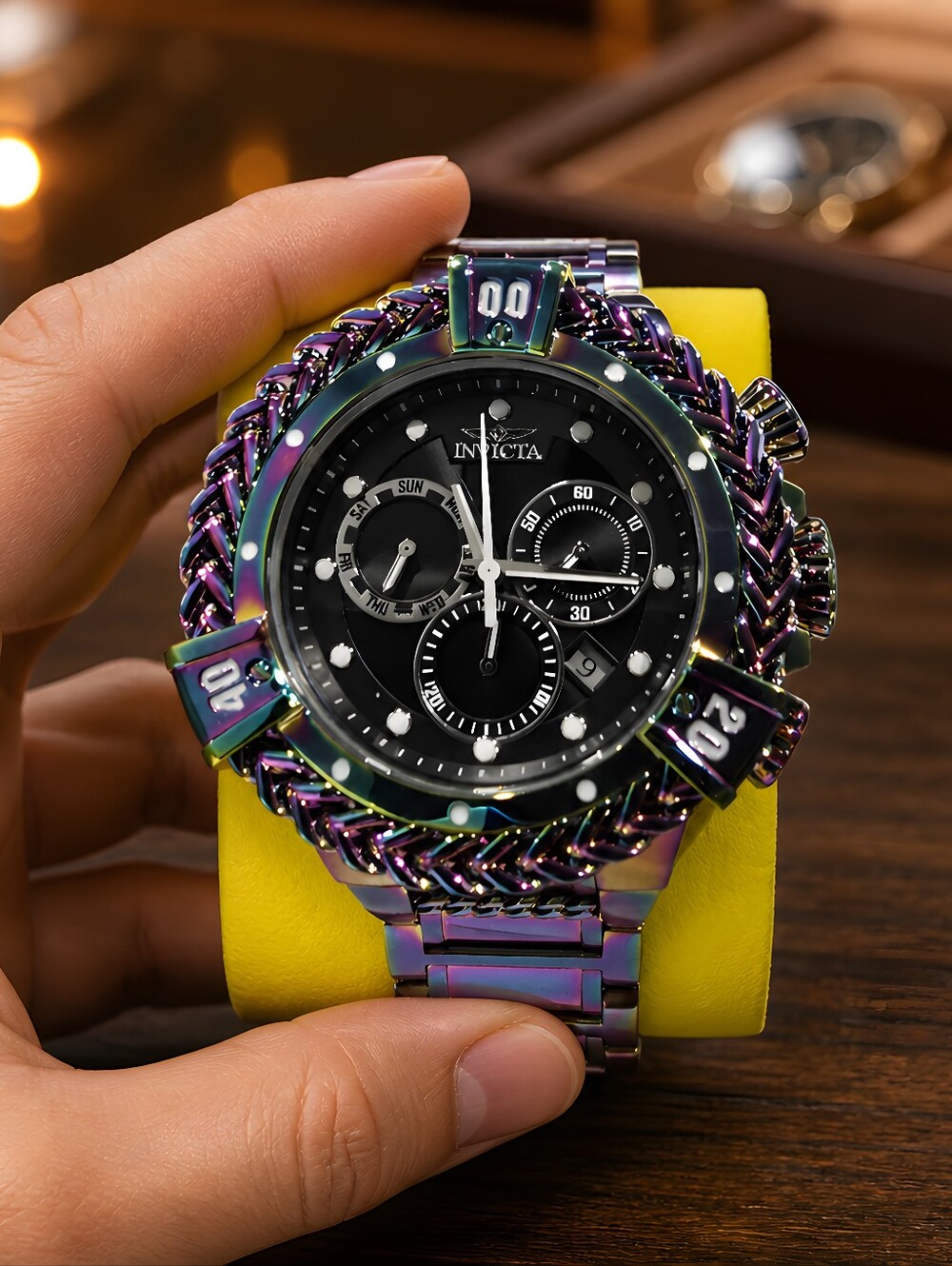 Invicta Bolt Chronograph, specifically Model 35572 Came Out In  2020 NWOT